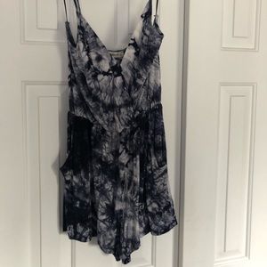 Ginger G Tie-Dye Romper with Pockets